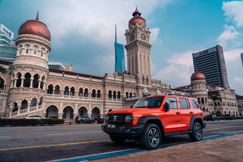 GWM Tank 300 dataran merdeka